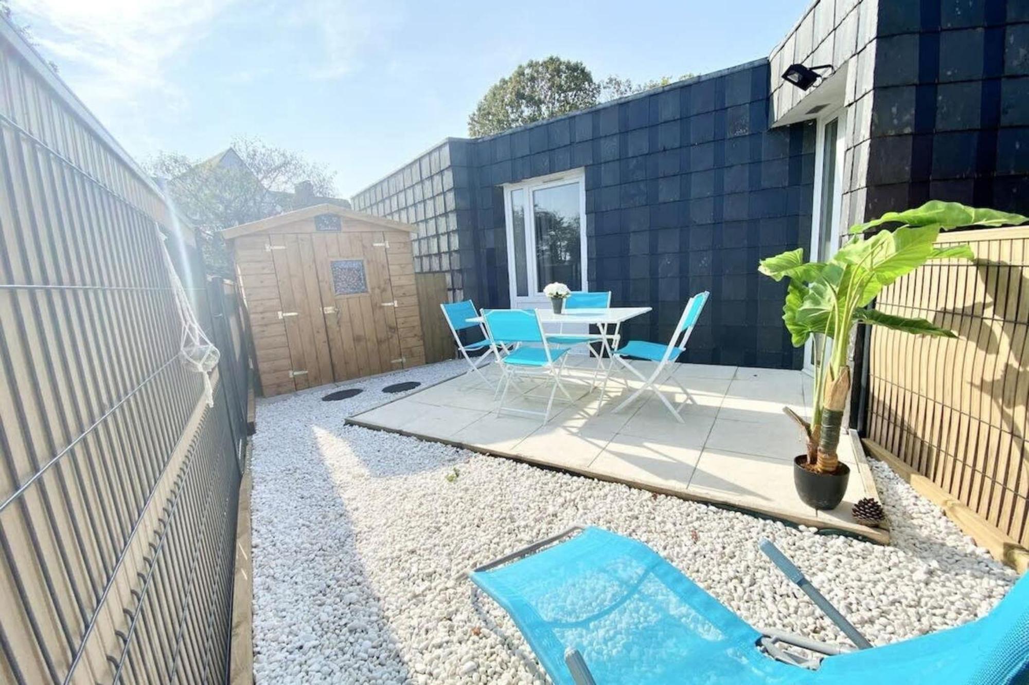 Maisonnette Ultra Cosy Bord De Mer Terrasse ギデル エクステリア 写真